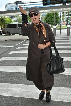 Cannes Rossy de Palma At Nice Airport JR Rossy de Palma arriving at Nice airport ahead 78th Cannes Film Festival in Nice, France on May, 16, 2025. Photo by Julien Reynaud APS-Medias ABACAPRESS.COM Nice France  Copyright: xReynaudxJulien APS-Medias ABACAx