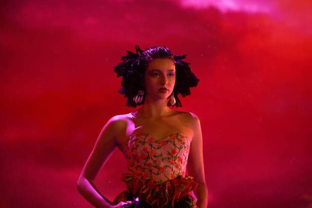 AUSTRALIAN FASHION WEEK 2025, Models walk the runway during Romance Was Born fashion show at Carriageworks in Sydney, Friday, May 16, 2025. ( NO ARCHIVING Sydney New South Wales Australia  Copyright: xStevenxSaphorex 20250516145907975115