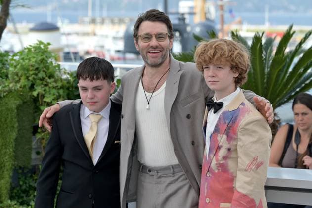 The Plague Photocall at 78th Festival de Cannes - Cannes, France CANNES, FRANCE. May 16, 2025: Kenny Rasmussen, Joel Edgerton & Kayo Martin at the photocall for The Plague at the 78th Festival de Cannes. Picture: Paul Smith Featureflash Cannes France  Copyright: xPaulxSmithx xFeatureflashx