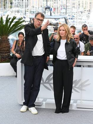 Cannes, France, Cannes: Cannes, 78th Cannes Film Festival 2025 - day 4 - Photocall of the film Dossier 137 (case 137). In the photo DOMINIK MOLL, LEA DRUCKER Cannes Cannes  - ZUMAp169 20250516_zea_p169_314 Copyright: xAlbertoxTerenghix