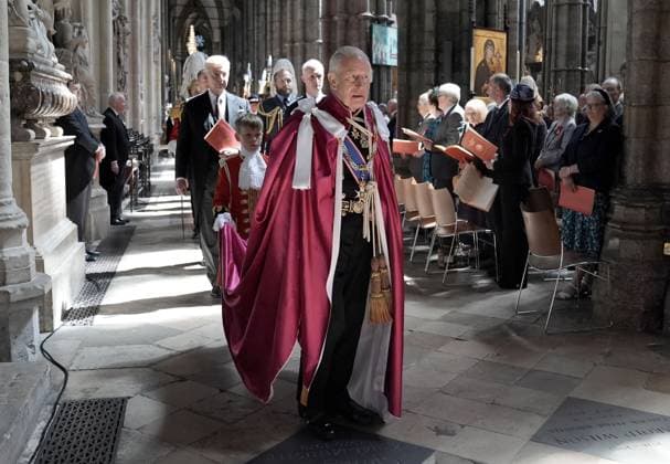 Bilder des Jahres 2025, Entertainment 05 Mai Entertainment Themen der Woche KW20 Entertainment Bilder des Tages . 16 05 2025. London, United Kingdom. King Charles III and Prince William at the Order of the Bath service at Westminster Abbey in London.  xi-Imagesx xPoolx IIM-25950-0031