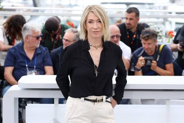 Cannes he Chronology Of Water Photocall JD Kim Gordon posing at the The Chronology Of Water in Cannes, France on May 16, 2025, as part of the 78th Cannes Film Festival. Photo by Jerome Domine ABACAPRESS.COM Cannes France  Copyright: xDominexJerome ABACAx