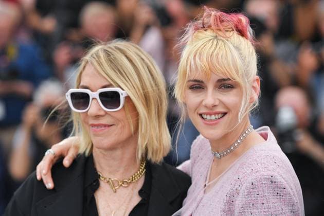 Cannes The Chronology Of Water Photocall AM Kim Gordon and Kristen Stewart attending The Chronology Of Water Photocall in Cannes, France on May 16, 2025 as part of the 78th Cannes Film Festival. Photo by Aurore Marechal ABACAPRESS.COM Cannes France  Copyright: xMarechalxAurore ABACAx