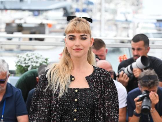 Cannes, France: Cannes, 78th Cannes Film Festival 2025 - day 4 - photocall of the film The Chronology Of Water In the photo: Imogen Poots Cannes France  - ZUMAp169 20250516_zea_p169_387 Copyright: xAlbertoxTerenghix