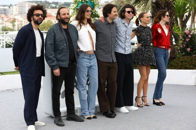 May 16, 2025, Cannes, Cote D azur, France: Cast and crew pose during the photocall for Arco at the 78th Annual Cannes Film Festival at Palais des Festivals in Cannes, France Cannes France - ZUMAc179 20250516_zep_c179_169 Copyright: xMickaelxChavetx