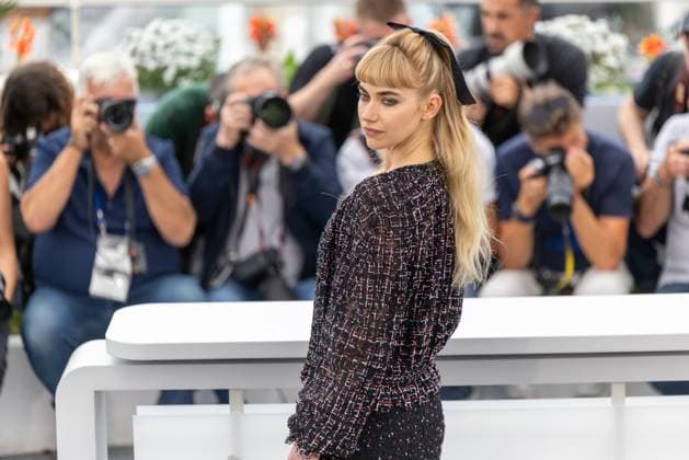 78. Internationalen Filmfestspiele von Cannes 2025 Cannes, Frankreich - 16.5.2024: Imogen Poots während des Photocall The Chronology of Water während der 78. Internationalen Filmfestspiele von Cannes. Die 78. Internationalen Filmfestspiele von Cannes finden vom 13. bis 24. Mai 2025 statt. Provence-Alpes-Cote d Azur