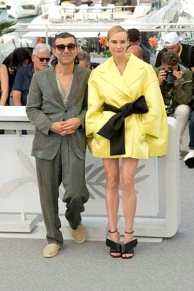 Fatih Akin and Diane Kruger at the photocall for the movie Amrum at the Festival de Cannes 2025 78 Cannes International Film Festival at the Palais des Festivals Cannes, 16 05 2025 Foto:xD.xBedrosianx xFuturexImagex amrum_5516