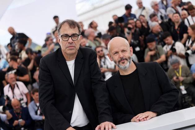 Photocall of Dossier 137 at the 78th Cannes International Film Festival Director Dominik Moll and co-writer Gilles Marchand Cannes France  Copyright: xJACOVIDES-MOREAUx xBESTIMAGExJACOVIDES-MOREAUx xBESTIMAGEx