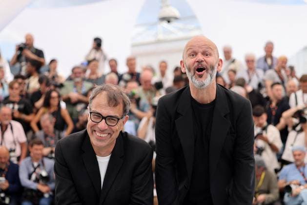Photocall of Dossier 137 at the 78th Cannes International Film Festival Director Dominik Moll and co-writer Gilles Marchand Cannes France  Copyright: xJACOVIDES-MOREAUx xBESTIMAGExJACOVIDES-MOREAUx xBESTIMAGEx