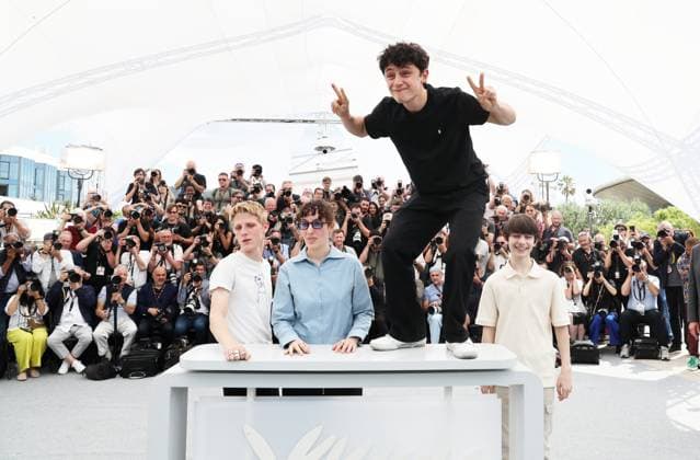 Bilder des Jahres 2025, Entertainment 05 Mai Entertainment Themen der Woche KW20 Entertainment Bilder des Tages Photocall de Dossier 137 lors du 78ème Festival International du Film de Cannes Valentin Campagne, Mathilde Riu, Côme Peronnet et Solàn Machado Graner au photocall de Dossier 137 lors du 78ème Festival International du Film de Cannes, le 16 mai 2025 Jacovides Moreau Bestimage Photocall for Dossier 137 at the 78th Cannes International Film Festival, on May 16th, 2025 Cannes France  Copyright: xJACOVIDES-MOREAUx xBESTIMAGExJACOVIDES-MOREAUx xBESTIMAGEx