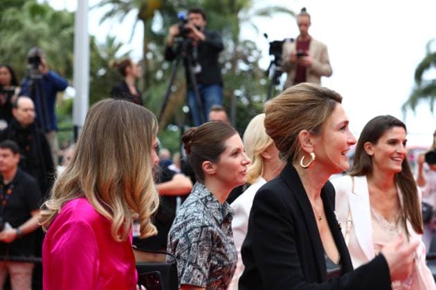 May 16, 2025, Cannes, Cote D azur, France: JULIE GAYET on the red carpet for the La Petite Derniere Premiere screening at the 78th Annual Cannes Film Festival at Palais des Festivals in Cannes, France Cannes France - ZUMAc179 20250516_zep_c179_202 Copyright: xMickaelxChavetx