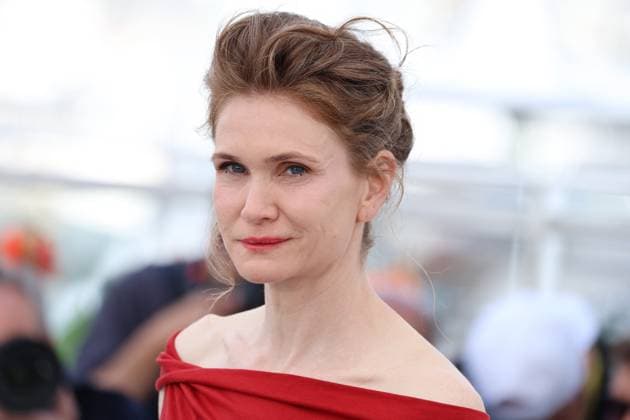 Cannes Amrum Photocall JD Lisa Hagmeister posing at the Amrum in Cannes, France on May 16, 2025, as part of the 78th Cannes Film Festival. Photo by Jerome Domine ABACAPRESS.COM Cannes France  Copyright: xDominexJerome ABACAx