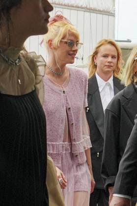 : Cannes, 78th Cannes Film Festival 2025 - day 4 - arrival of the cast of the film The Chronology Of Water  - ZUMAp169 20250516_zea_p169_554 Copyright: xbbrx