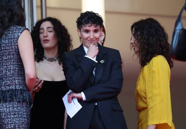 Internationale Filmfestspiele von Cannes, La Petite Derniere Premiere La Petite DerniÃ re Red Carpet at the 78th Annual Cannes Film Festival Fatima Daas - La Petite DerniÃ re Red Carpet at the 78th Annual Cannes Film Festival in Cannes, France on May 16, 2025.  Copyright: x Chassery+Courdjix
