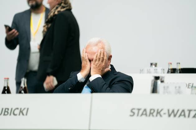 News Bilder des Tages 16.05.2025 - Berlin, Deutschland, Europa: 76. Ordentlicher Bundesparteitag der FDP Freie Demokraten - Estrel (Berlin): Wolfgang Kubicki *** 16 05 2025 Berlin, Germany, Europe 76 Ordinary Federal Party Conference of the FDP Free Democrats Estrel Berlin Wolfgang Kubicki Copyright: xJamesxZabelx