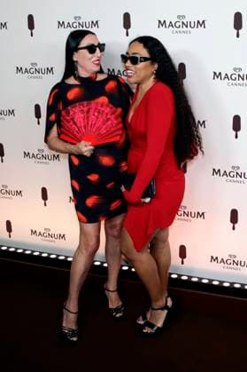 Rossy de Palma with daughter Luna Garcia at the Magnum Cannes Beach Party as part of the Festival de Cannes 2025 78 Cannes International Film Festival at the Magnum Beach Palais StÃ phanie Cannes, 15 05 2025 Foto:xD.xBedrosianx xFuturexImagex magnum_5503