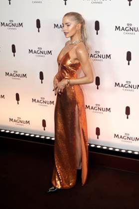Caroline Daur at the Magnum Cannes Beach Party as part of the Festival de Cannes 2025 78 Cannes International Film Festival at the Magnum Beach Palais StÃ phanie Cannes, 15 05 2025 Foto:xD.xBedrosianx xFuturexImagex magnum_5524