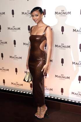 Flora Coquerel at the Magnum Cannes Beach Party as part of the Festival de Cannes 2025 78 Cannes International Film Festival at the Magnum Beach Palais Sté phanie Cannes, 15 05 2025 Foto:xD.xBedrosianx xFuturexImagex magnum_5547