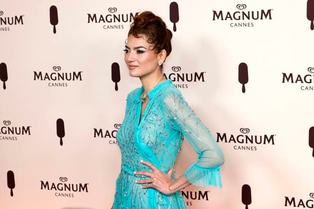 Blanca Blanco at the Magnum Cannes Beach Party as part of the Festival de Cannes 2025 78 Cannes International Film Festival at the Magnum Beach Palais Stéphanie Cannes, 15 05 2025 Foto:xD.xBedrosianx xFuturexImagex magnum_5553