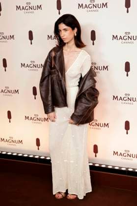 Stelle Cautres at the Magnum Cannes Beach Party as part of the Festival de Cannes 2025 78 Cannes International Film Festival at the Magnum Beach Palais StÃ phanie Cannes, 15 05 2025 Foto:xD.xBedrosianx xFuturexImagex magnum_5564