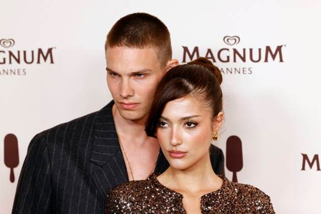Armin Rasch and Grace Zak at the Magnum Cannes Beach Party as part of the Festival de Cannes 2025 78 Cannes International Film Festival at the Magnum Beach Palais StÃ phanie Cannes, 15 05 2025 Foto:xD.xBedrosianx xFuturexImagex magnum_5567