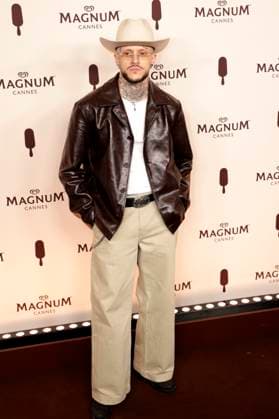 Nelson Coyne at the Magnum Cannes Beach Party as part of the Festival de Cannes 2025 78 Cannes International Film Festival at the Magnum Beach Palais Sté phanie Cannes, 15 05 2025 Foto:xD.xBedrosianx xFuturexImagex magnum_5571