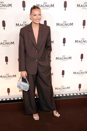 Amandine Petit at the Magnum Cannes Beach Party as part of the Festival de Cannes 2025 78 Cannes International Film Festival at the Magnum Beach Palais Sté phanie Cannes, 15 05 2025 Foto:xD.xBedrosianx xFuturexImagex magnum_5574
