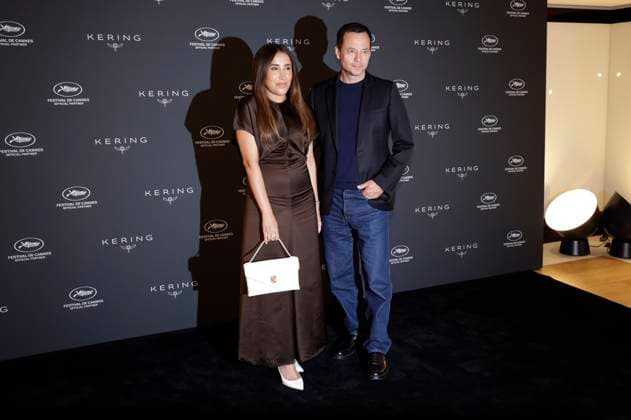 Jomana R Alrashid and Laurent Claquin at the Kering Women in Motion Talk at the Festival de Cannes 2025 78 Cannes International Film Festival at the Majestic Hotel Cannes, 16 05 2025 Foto:xD.xBedrosianx xFuturexImagex kering_5515