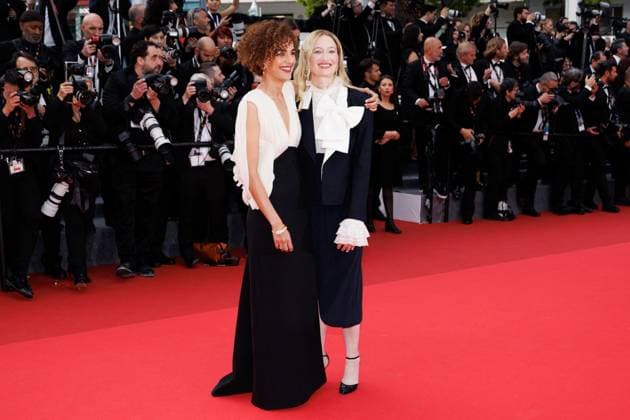 M Montée des marches du film Eddington lors du 78ème Festival International du Film de Cannes Leïla Slimani et Alba Rohrwacher Montée des marches du film Eddington lors du 78ème Festival International du Film de Cannes, au Palais des Festivals à Cannes On may 16th 2025 Jacovides Moreau Bestimage Red carpet for the movie Eddington during the 78th Cannes International Film Festival at the Palais des Festivals in Cannes, France On may 16th 2025 Cannes France  Copyright: xJACOVIDES-MOREAUx xBESTIMAGExJACOVIDES-MOREAUx xBESTIMAGEx