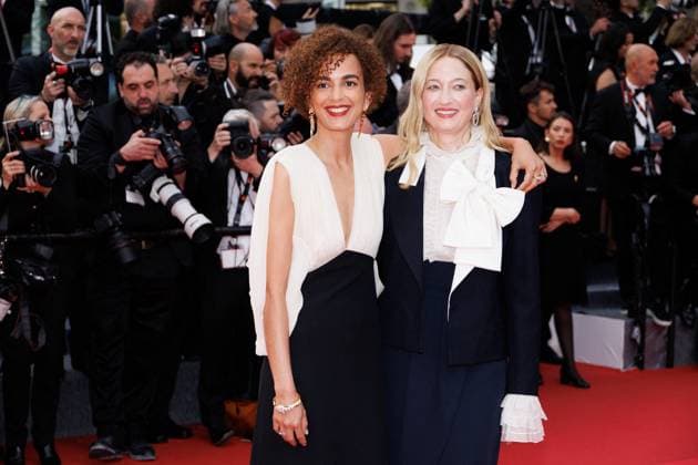 M Montée des marches du film Eddington lors du 78ème Festival International du Film de Cannes Leïla Slimani et Alba Rohrwacher Montée des marches du film Eddington lors du 78ème Festival International du Film de Cannes, au Palais des Festivals à Cannes On may 16th 2025 Jacovides Moreau Bestimage Red carpet for the movie Eddington during the 78th Cannes International Film Festival at the Palais des Festivals in Cannes, France On may 16th 2025 Cannes France  Copyright: xJACOVIDES-MOREAUx xBESTIMAGExJACOVIDES-MOREAUx xBESTIMAGEx