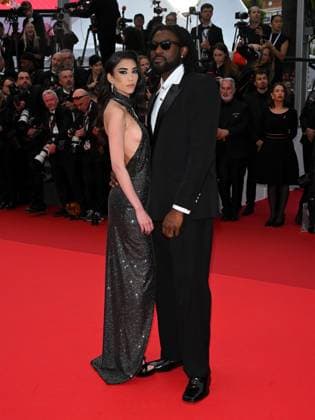 Cannes, 78th Cannes Film Festival 2025 - evening 4 - red carpet of the film Eddington In the photo: Milla Lapidus, Damso  Copyright: xTerenghi Ipax xipa-agency.netx xPoolxPhotoxEventsx05x IPA_Agency_IPA57784226