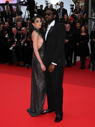 Cannes, 78th Cannes Film Festival 2025 - evening 4 - red carpet of the film Eddington In the photo: Milla Lapidus, Damso  Copyright: xTerenghi Ipax xipa-agency.netx xPoolxPhotoxEventsx05x IPA_Agency_IPA57784232