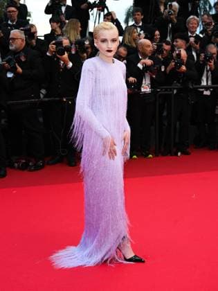 Cannes, 78th Cannes Film Festival 2025 - Evening 4 - Red Carpet of the Film Eddington Cannes, 78th Cannes Film Festival 2025 - Evening 4 - Red Carpet of the Film Eddington . In the photo Julia Garner Cannes France  Copyright: xIPA ABACAx