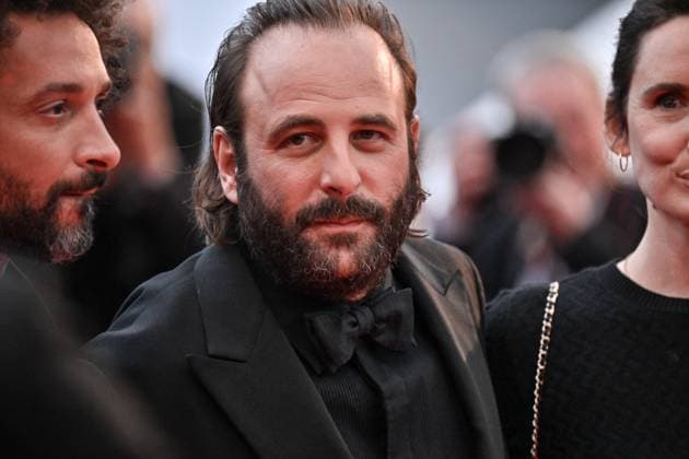 Cannes Eddington Screening JR Vincent Macaigne attending the screening of Eddington in Cannes, France on May 16, 2025, as part of the 78th Cannes Film Festival. Photo by Julien Reynaud APS-Medias ABACAPRESS.COM Cannes France  Copyright: xReynaudxJulien APS-Medias ABACAx