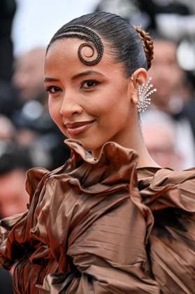 Cannes Eddington Screening JR Flora Coquerel attending the screening of Eddington in Cannes, France on May 16, 2025, as part of the 78th Cannes Film Festival. Photo by Julien Reynaud APS-Medias ABACAPRESS.COM Cannes France  Copyright: xReynaudxJulien APS-Medias ABACAx