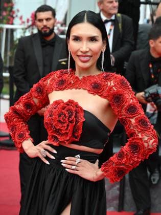 Cannes, France: Cannes, 78th Cannes Film Festival 2025 - Evening 4 - Red Carpet of the Film Eddington In the photo: Zarina Yeva Cannes France  - ZUMAp169 20250516_zea_p169_1159 Copyright: xManuelexMangiarottix