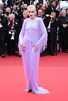 American actress Julia Garner attends the premiere of Eddington at the 78th Cannes Film Festival in Cannes, France on Friday May 16, 2025.  CAN20250516161 RUNExHELLESTAD