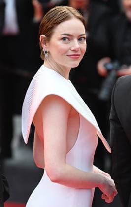 American actress Emma Stone attends the premiere of Eddington at the 78th Cannes Film Festival in Cannes, France on Friday May 16, 2025.  CAN20250516179 RUNExHELLESTAD