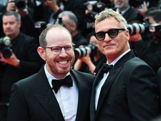 Cannes, France: Cannes, 78th Cannes Film Festival 2025 - Evening 4 - Red Carpet of the Film Eddington In the photo: Ari Aster, Joaquin Phoenix Cannes France  - ZUMAp169 20250516_zea_p169_1287 Copyright: xManuelexMangiarottix