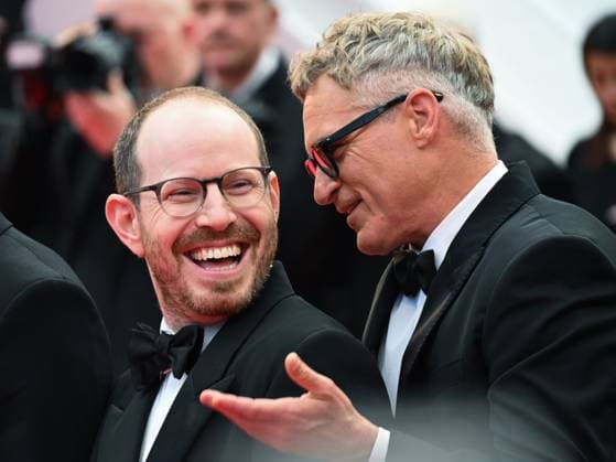 Cannes, France: Cannes, 78th Cannes Film Festival 2025 - Evening 4 - Red Carpet of the Film Eddington In the photo: Ari Aster, Joaquin Phoenix Cannes France  - ZUMAp169 20250516_zea_p169_1290 Copyright: xManuelexMangiarottix