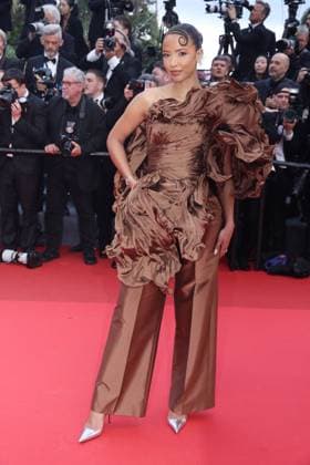 Cannes Eddington Screening JD Flora Coquerel attending the screening of Eddington by Ari Aster in Cannes, France on May 16, 2025, as part of the 78th Cannes Film Festival. Photo by Jerome Domine ABACAPRESS.COM Cannes France  Copyright: xDominexJerome ABACAx
