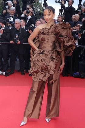 Cannes Eddington Screening JD Flora Coquerel attending the screening of Eddington by Ari Aster in Cannes, France on May 16, 2025, as part of the 78th Cannes Film Festival. Photo by Jerome Domine ABACAPRESS.COM Cannes France  Copyright: xDominexJerome ABACAx