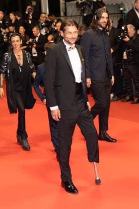 78. Internationalen Filmfestspiele von Cannes 2025 Cannes, Frankreich - 15.5.2024: Tonin Janvier und Cast während des SIRAT Roten Teppichs der 78. Internationalen Filmfestspiele von Cannes. Die 78. Internationalen Filmfestspiele von Cannes finden vom 13. bis 24. Mai 2025 statt. Provence-Alpes-Cote d Azur