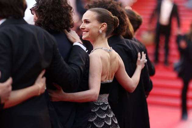 Cannes Eddington Screening JD Natalie Portman attending the screening of Eddington by Ari Aster in Cannes, France on May 16, 2025, as part of the 78th Cannes Film Festival. Photo by Jerome Domine ABACAPRESS.COM Cannes France  Copyright: xDominexJerome ABACAx