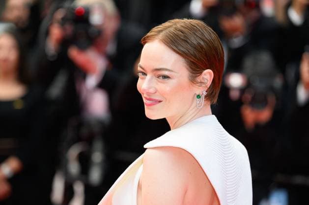 Cannes Eddington Red Carpet NG Emma Stone attending the ‘Eddington’ Screening and Red Carpet at Palais Des Festivals in Cannes, France on May 16 2025 as part of the 78th Cannes Film Festival. Photo by Nicolas Genin ABACAPRESS.COM Cannes France  Copyright: xGeninxNicolas ABACAx