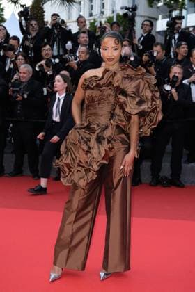 Cannes Eddington Red Carpet NG Flora Coquerel attending the ‘Eddington’ Screening and Red Carpet at Palais Des Festivals in Cannes, France on May 16 2025 as part of the 78th Cannes Film Festival. Photo by Nicolas Genin ABACAPRESS.COM Cannes France  Copyright: xGeninxNicolas ABACAx