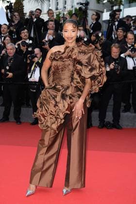 Cannes Eddington Red Carpet NG Flora Coquerel attending the ‘Eddington’ Screening and Red Carpet at Palais Des Festivals in Cannes, France on May 16 2025 as part of the 78th Cannes Film Festival. Photo by Nicolas Genin ABACAPRESS.COM Cannes France  Copyright: xGeninxNicolas ABACAx