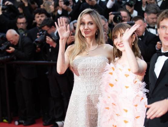 Eddington Red Carpet at the Cannes Film Festival Angelina Jolie, Marie Colomb at the Eddington Premiere at The 78th Cannes Film Festival at Palais des Festivals on May 16, 2025 in Cannes, France. CAP KA Kristina Afanasyeva Cannes Alpes-Maritimes France Copyright: xKristinaxAfanasyeva CapitalxPictx