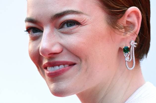 Cannes Eddington Premiere AM Emma Stone attending the Eddington Premiere in Cannes, France on May 16, 2025 as part of the 78th Cannes Film Festival. Photo by Aurore Marechal ABACAPRESS.COM Cannes France  Copyright: xMarechalxAurore ABACAx