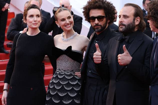 Eddington Red Carpet at the Cannes Film Festival Natalie Portman at the Eddington red carpet at the 78th annual Cannes Film Festival at Palais des Festivals on May 16, 2025 in Cannes, France CAP KA Kristina Afanasyeva Cannes Alpes-Maritimes France Copyright: xKristinaxAfanasyeva CapitalxPictx